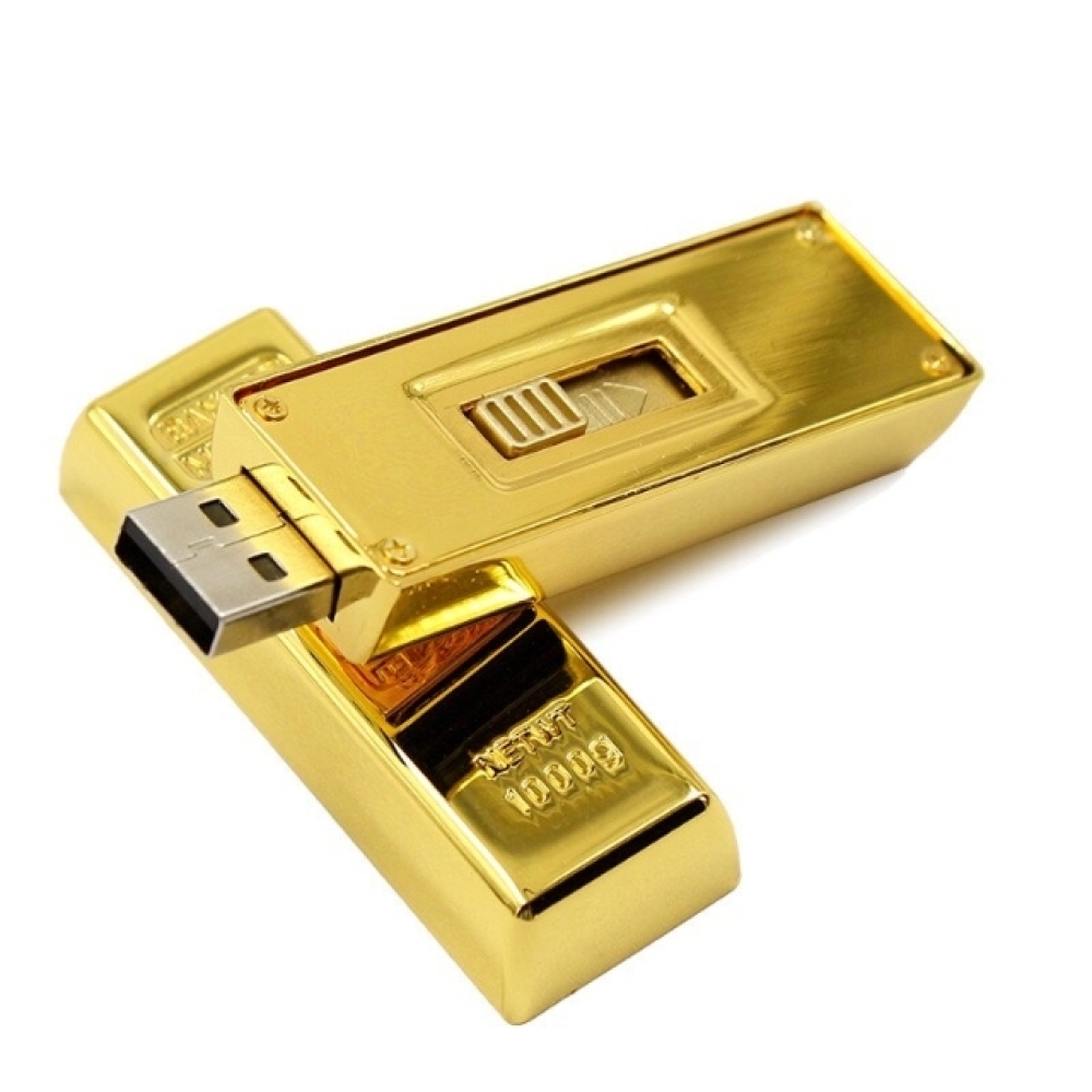 Pen drive Barra de Ouro capacidade 32GB -BUPD12